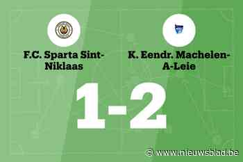 Eendracht Machelen-aan-de-Leie B verslaat FC Sparta Sint Niklaas en blijft winnen