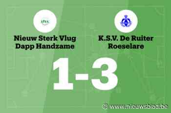 SV De Ruiter buigt achterstand om in zege tegen NSVD Handzame