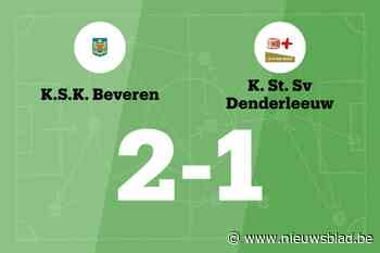 Joeri Sinnaeve en Nathan Volckerick spelen cruciale rol in thuiszege KSK Beveren op Standaard Denderleeuw