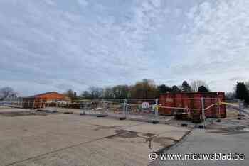 Beweging aan Fort 3: na afbraak ruiterhal volgt meteen ontharding van betonvlakte