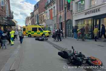 Twee motorrijders komen ten val in Turnhout