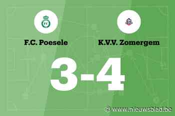 KVV Zomergem in goede vorm na weer een overwinning
