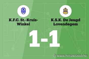 Eindelijk een punt voor KFC Sint-Kruis-Winkel