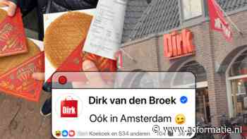 Supermarkt Dirk haakt ludiek in op Hollandse stroopwafel-rel