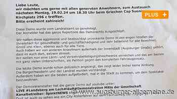 Montags-Demos: Die Landsberger haben die Nase voll vom Diesel