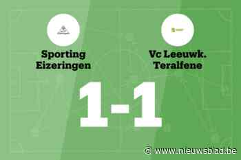 Sporting Eizeringen B beëindigt reeks nederlagen in de wedstrijd tegen Leeuwkens Teralfene B