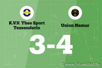 Union Namur wint dankzij één goal verschil van THES Sport