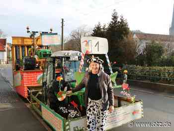 Fotos: Kleiner, aber feiner Rosenmontags-Umzug zieht durch Kahla