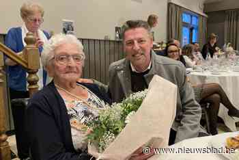 Anna Paduart klinkt op haar honderdste verjaardag