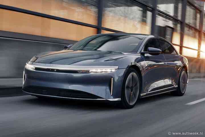 Vanafprijs Lucid Air zakt €27.000 door nieuwe instapversie