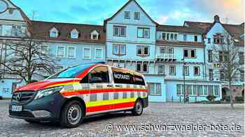 Notarztstandort  Bad Herrenalb: 2023 wurden 638 Einsätze gezählt