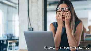 Burn-out: Zwei Drittel der Führungskräfte in Deutschland sind erschöpft - Umfrage