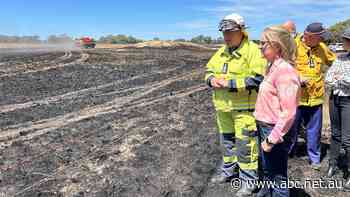 Premier Jacinta Allan visits bushfires affected communities as residents prepare to return home