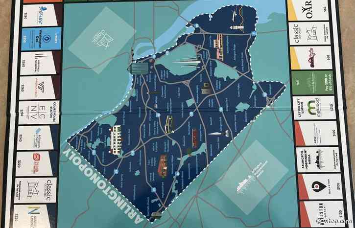 Do not pass go on this new Arlington-themed board game