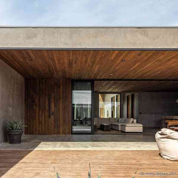 Cesar Mancillas distributes patios throughout narrow Mexican house