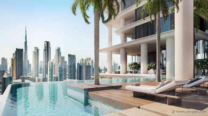 Dezeen Agenda features Foster + Partners' pair of skyscrapers in Dubai
