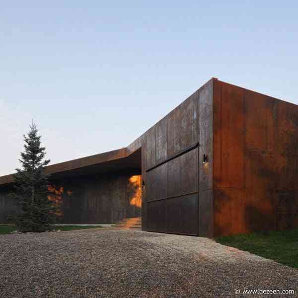 Saunders Architecture creates steel-clad house for Carraig Ridge in Alberta