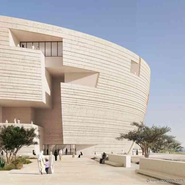 Herzog & de Meuron unveils sculptural concrete museum on Qatari island