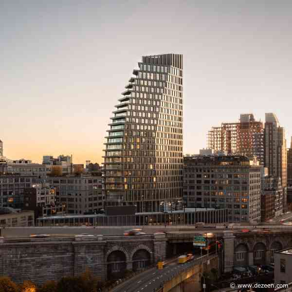 Hill West Architects completes "sail-like" Dumbo skyscraper