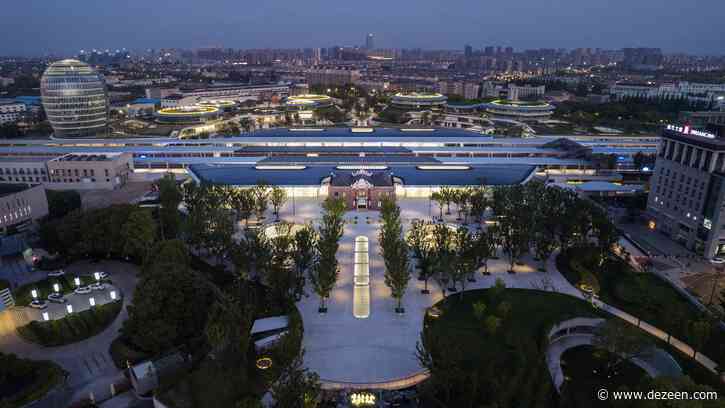 MAD unveils sunken Train Station in the Forest in Jiaxing
