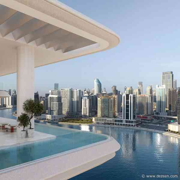 Foster + Partners designs pair of residential skyscrapers overlooking Dubai bay