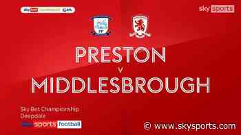 Preston 2-1 Middlesbrough