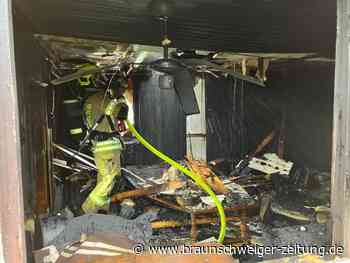 Brandserie geht weiter: Gartenlauben brennen in Fallersleben