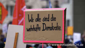Demo gegen Rechtsextremismus in Mühldorf: Landratsamt mit wichtigem Hinweis für Autofahrer