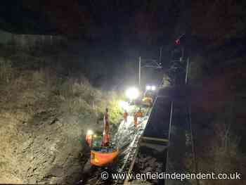 Delays to West Coast Main Line from Euston after landslip