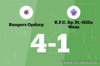 Rangers Opdorp maakt tegen Sporting Sint-Gillis Waas einde aan slechte reeks