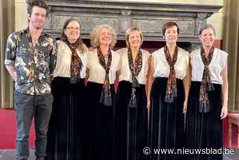 A capella-groep Cor@cor viert 10-jarig jubileum met concert in het gemeentehuis