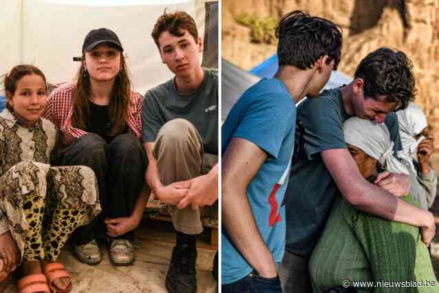 Leerlingen zwaar onder de indruk na bezoek aan tentenkamp in Marokko: “Het was heftig en prachtig tegelijkertijd”