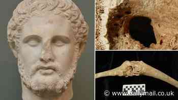 Alexander the Great's FATHER is found: Ancient Greek tomb discovered in 1977 is confirmed to contain the remains of King Philip II