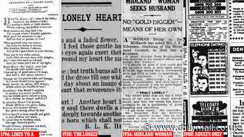 Hilarious newspaper clippings reveal how people found love before dating apps - from saucy poems to hilarious lonely hearts ads
