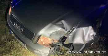 Polizei spricht von "absoluter Fahruntüchtigkeit": Mann schrottet Auto auf B470
