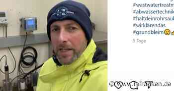Mitarbeiter von Forchheimer Kläranlage entzückt Netz - das gehört nicht ins Klo