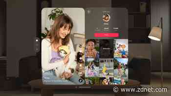 TikTok comes to Vision Pro for even more immersive scrolling
