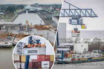 Mijlpaal voor Vlaanderen: hoe sloop ‘banaanbrug’ op Albertkanaal enorme boost geeft voor binnenvaart