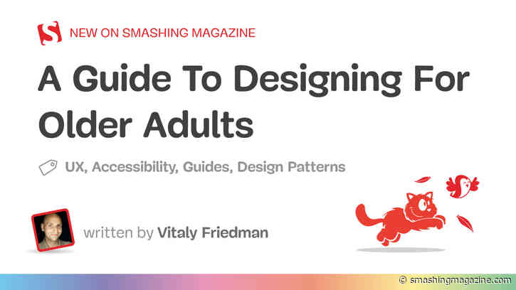 A Guide To Designing For Older Adults