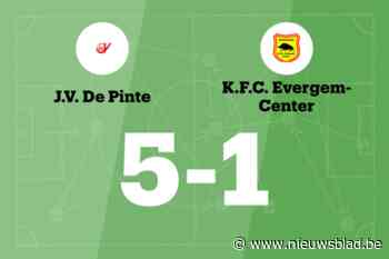 KFC Evergem Center B kan zegereeks van JV De Pinte niet stoppen
