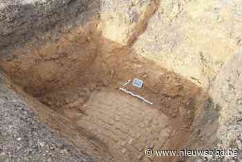 Kasseiweg ontdekt tijdens wegenwerken