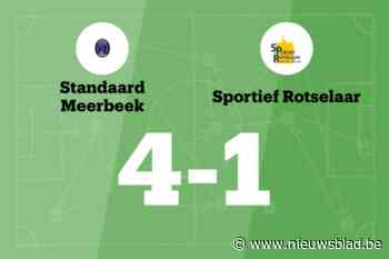 Standaard Meerbeek boekt overtuigende zege op Sportief Rotselaar B