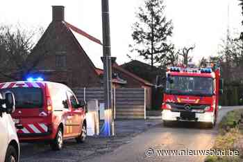 Steekvlam door brandende gasfles bij Chemiekor