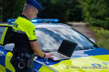 Dieven breken bestelwagen open