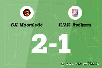 SV Moorslede beëindigt reeks nederlagen met zege op VK Avelgem