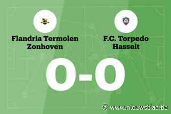 Eindelijk een punt voor Flandria Termolen