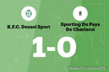 Milts is goud waard voor Dessel Sport tegen Sporting Du Pays De Charleroi