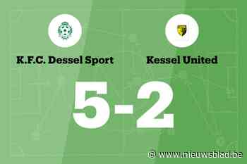 Janssens scoort drie keer, Dessel Sport B verslaat Kessel United