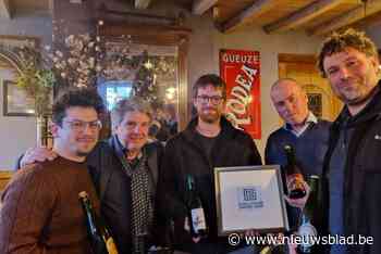Geuzebrouwer Bobbi wint prijs voor de mooiste geuzefles