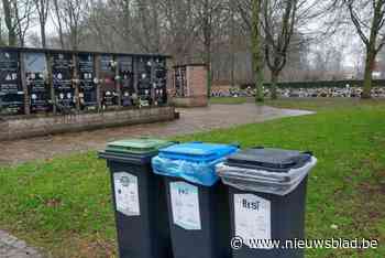 Proefproject voor afvalinzameling op begraafplaats Kloosterheide